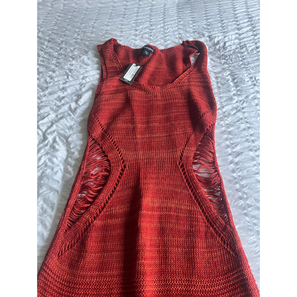 PrettyLittleThing Maxi Dress in Orange - Picture 4 of 9